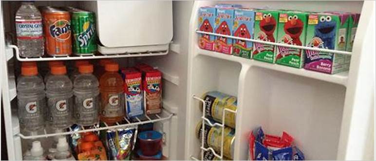 Mini fridge snack ideas